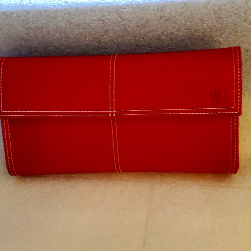 Wallet with check book cover